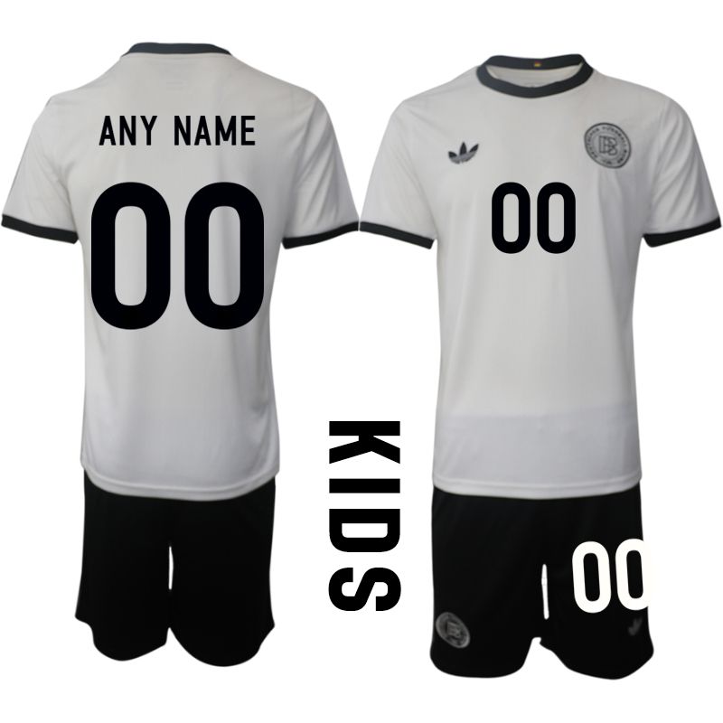 Youth 2025-2026 Season Germany home white customized Soccer Jersey